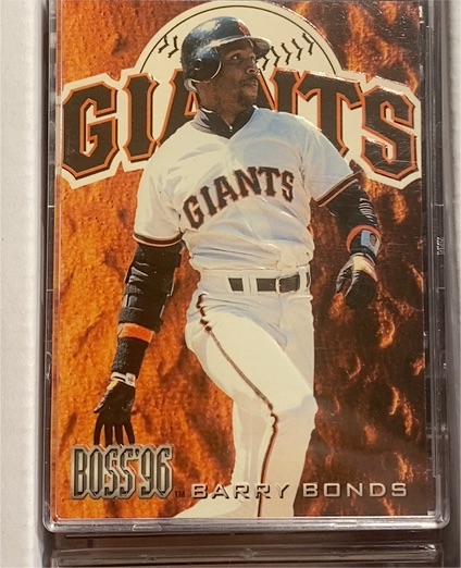 1995 Fleer Boss #506 Barry Bonds — front