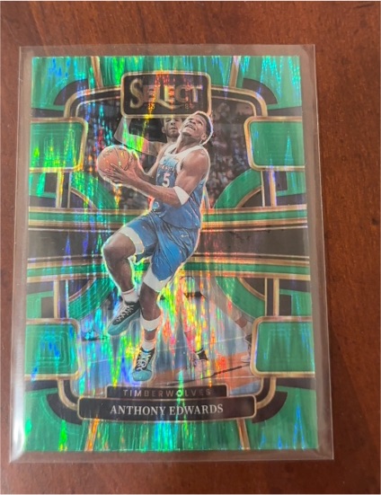 2020 Panini Select #5 Anthony Edwards — front
