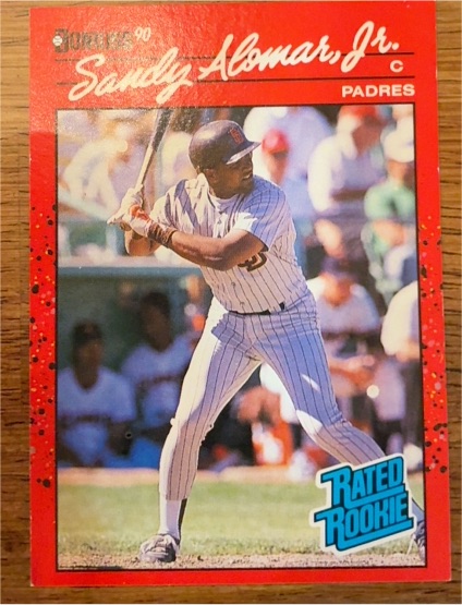 1990 Donruss #90 Sandy Alomar Jr. — front
