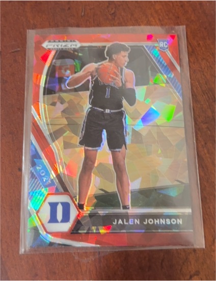 2021 Panini Prizm #204 Jalen Johnson — front