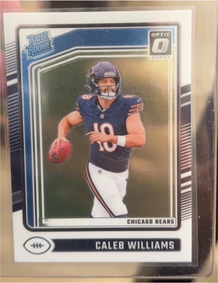 2023 Donruss Optic #18 Caleb Williams — front
