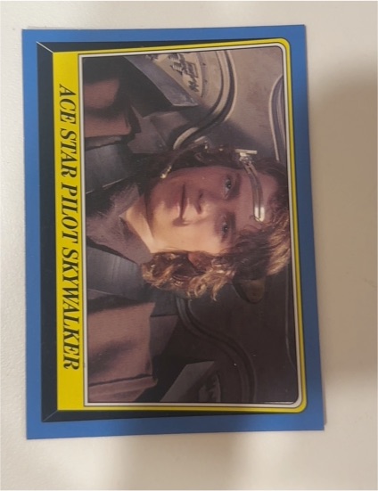 1993 Topps Star Wars #ACE STAR PILOT SKYWALKER Anakin Skywalker — front