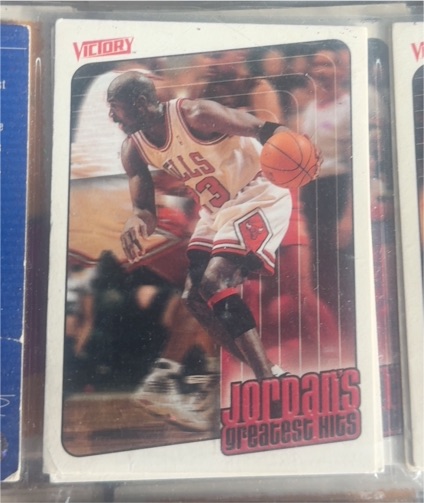 1990 Victory #1 Michael Jordan's Greatest Hits — front