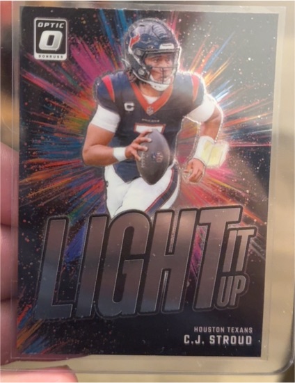 2023 Donruss Optic Light It Up C.J. Stroud — front