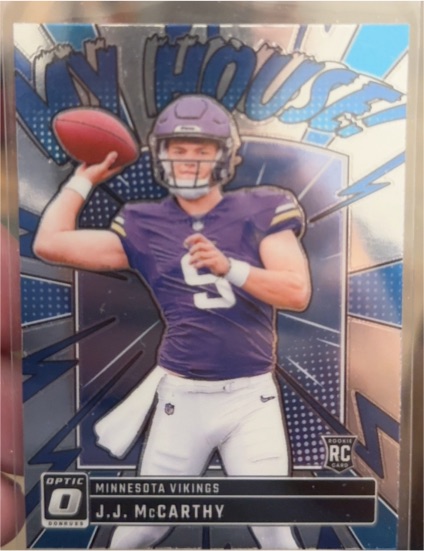 2023 Donruss Optic #NN HOUSE J.J. McCarthy — front