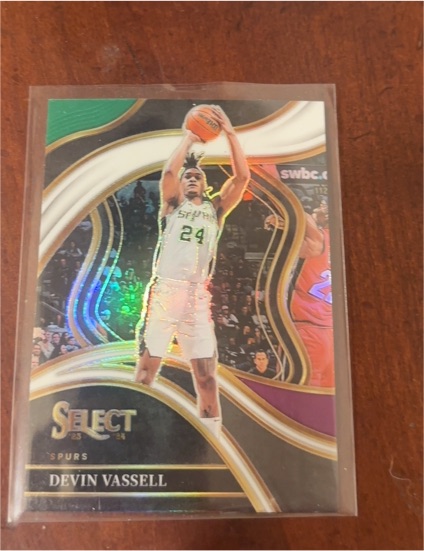 2023 Panini Select #24 Devin Vassell — front