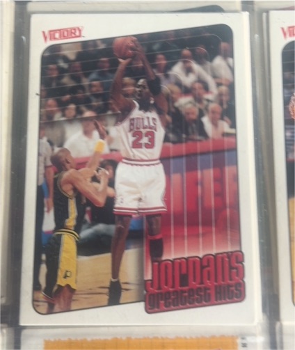1996 Upper Deck Victory #23 Michael Jordan — front