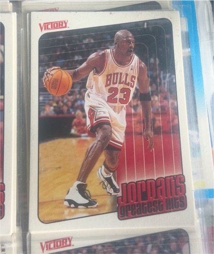 1994 Upper Deck Victory Jordans Greatest Hits #JGH1 Michael Jordan — front