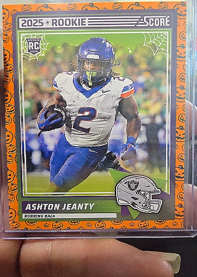 2025 Score Rookie Ashton Jeanty — front
