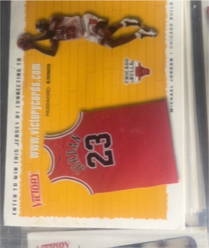 1996 Victory #18 Michael Jordan — front