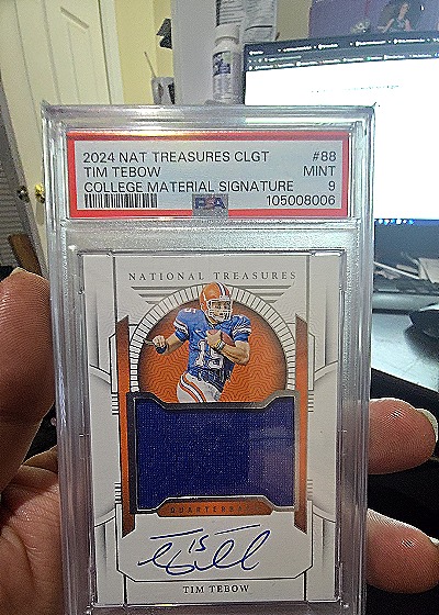 2024 Panini National Treasures Collegiate #88 Tim Tebow — front