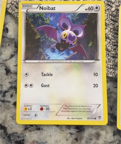2014 Pokémon #87 Noibat — front