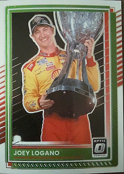 2020 Donruss Optic #1 Joey Logano — front