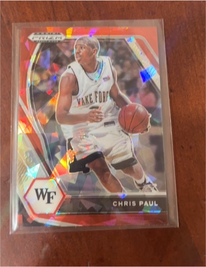 2005 Panini Prizm #1 Chris Paul — front