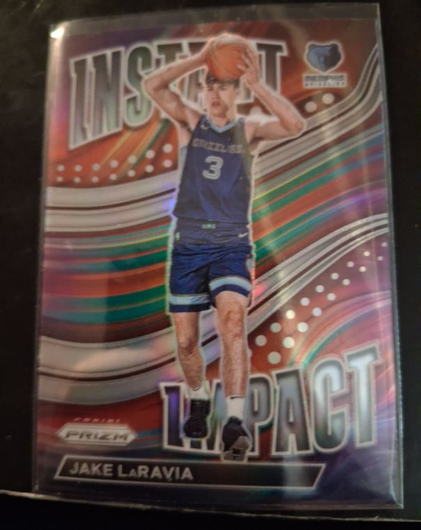 2023 Panini Prizm Instant Impact Jake LaRavia — front