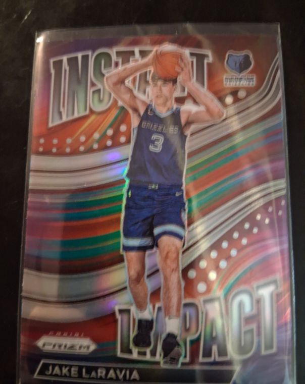 2022 Panini Prizm Instant Impact #INST-1 Jake LaRavia — front