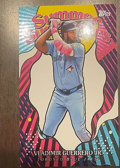 2021 Topps Summer Shindigs #SUM-VGJ Vladimir Guerrero Jr. — front