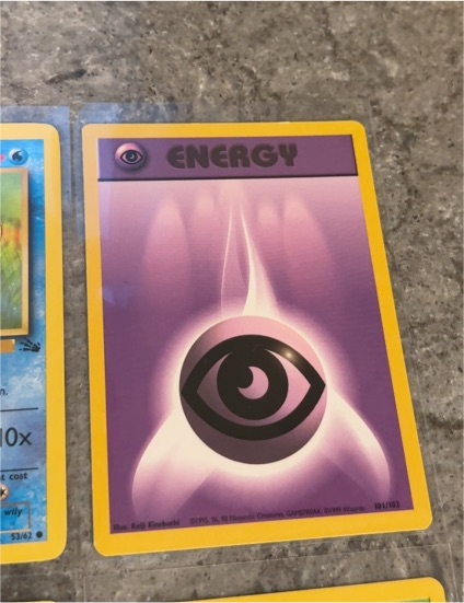 1999 Pokémon #10 Psychic Energy — front