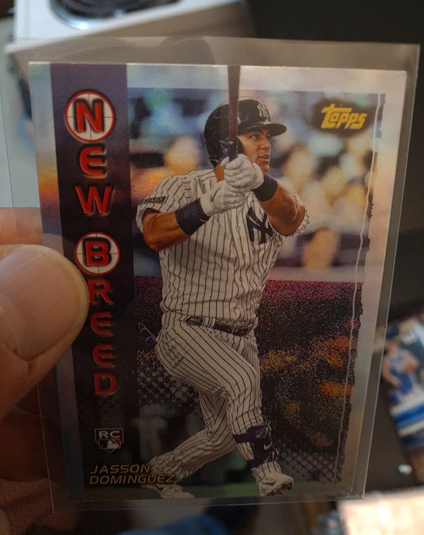 2022 Topps New Breed #NB-1 Jasson Dominguez — front