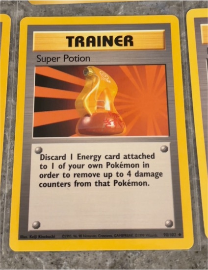 1999 Pokémon #90 Super Potion — front