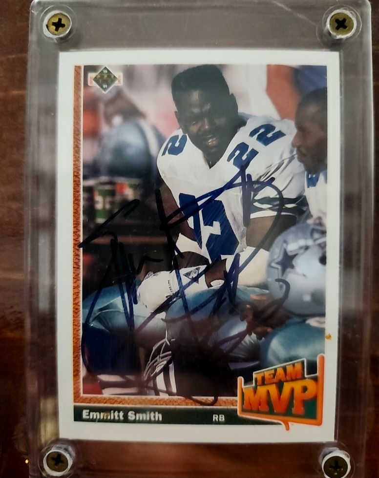 1991 Upper Deck #10 Emmitt Smith — front