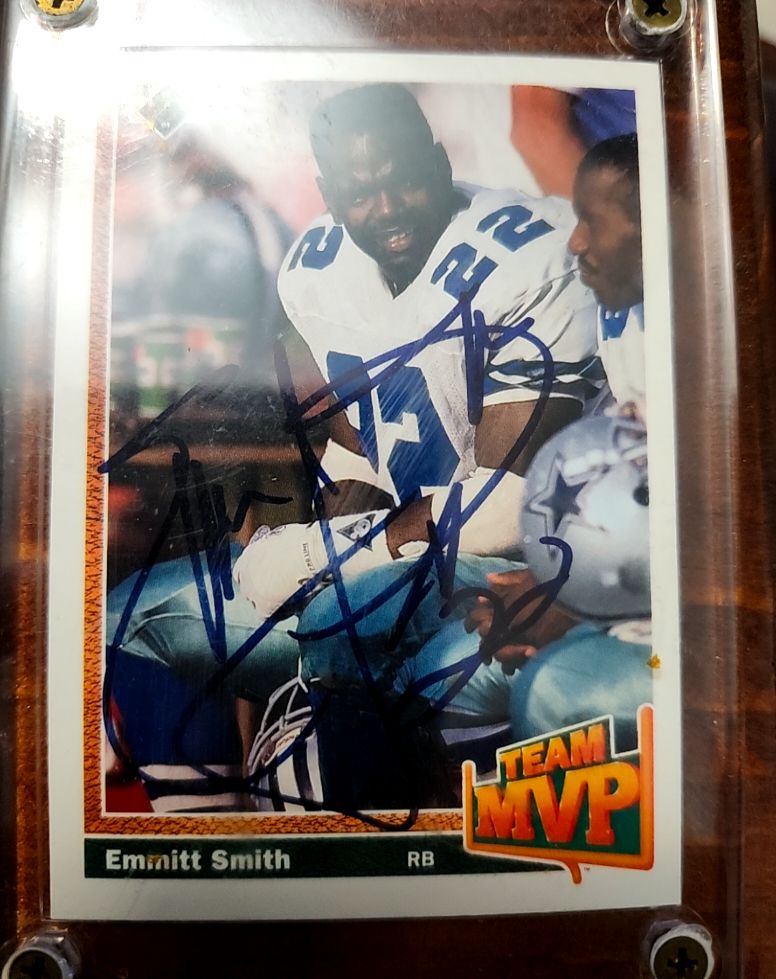1991 Topps Team MVP #MVP-1 Emmitt Smith — front