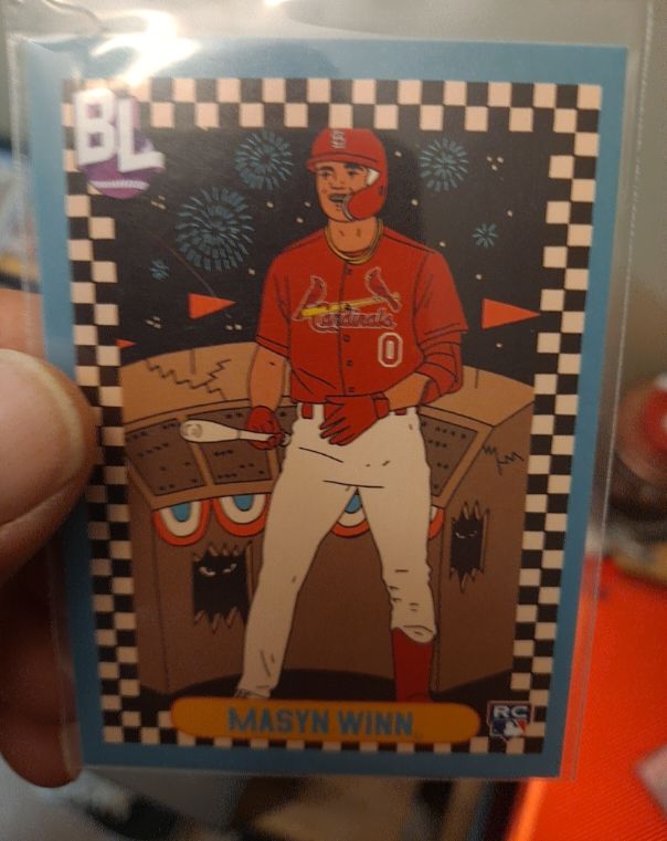 2023 Bowman Las Vegas Ballpark #BL-1 Masyn Winn — front
