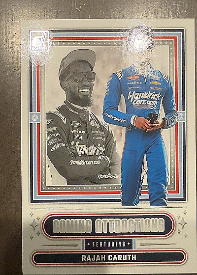 2023 Donruss Coming Attractions #Rajah Caruth — front