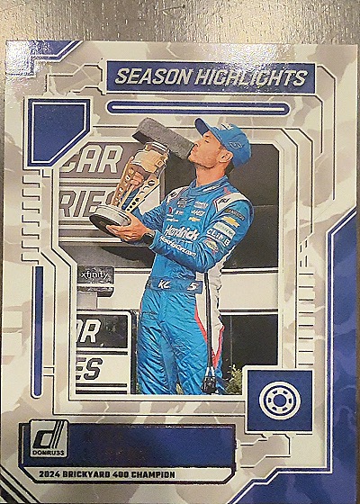 2024 Donruss Season Highlights Kyle Larson — front