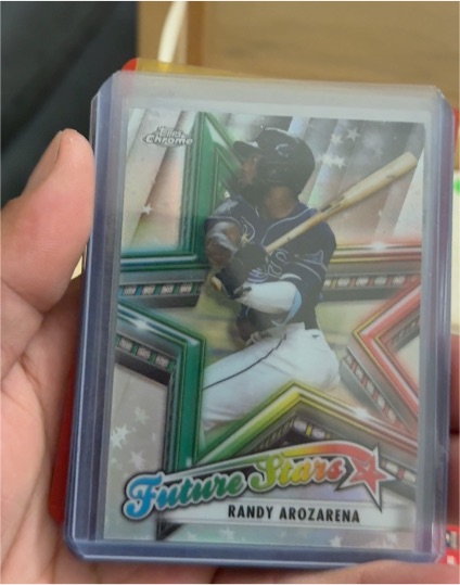 2021 Topps Chrome Future Stars Randy Arozarena — front