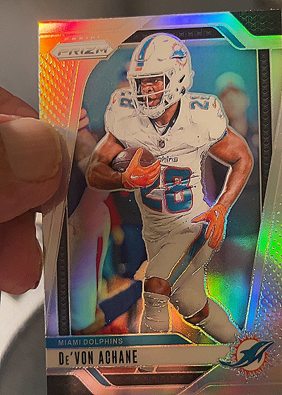 2022 Panini Prizm #268 De'Von Achane — front