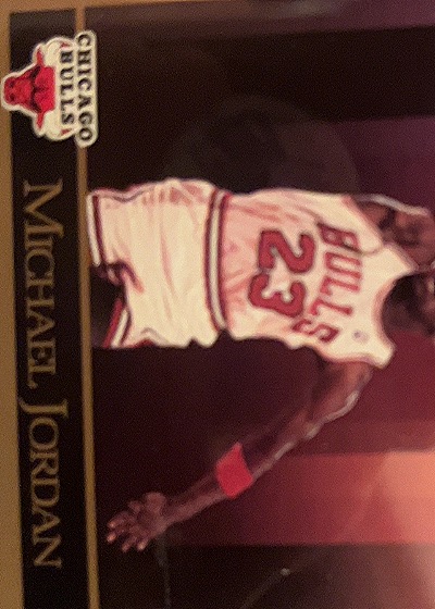 1993 SkyBox #1 Michael Jordan — front