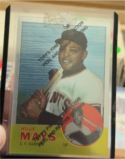 1963 Topps #350 Willie Mays — front