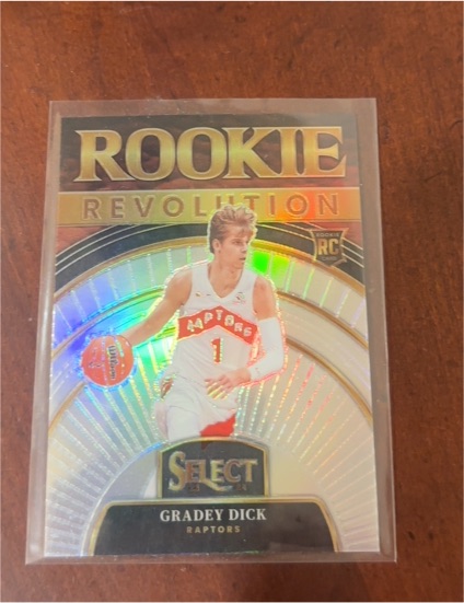 2023 Panini Select #1 Gradey Dick Rookie Revolution — front