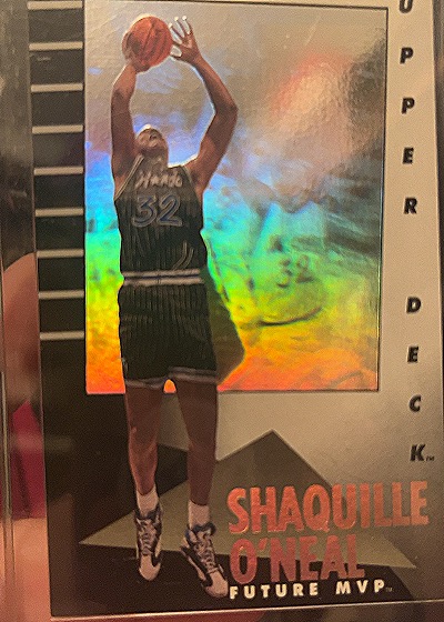 1992 Upper Deck Classic #11 Shaquille O'Neal Future MVP — back