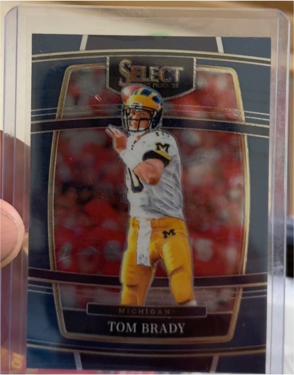 2000 Select #28 Tom Brady — front