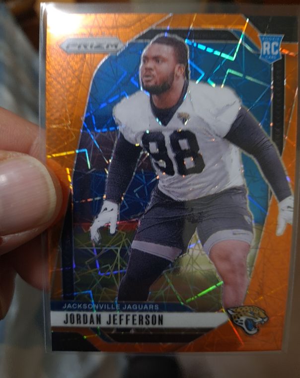 2021 Panini Prizm #288 Jordan Jefferson — front