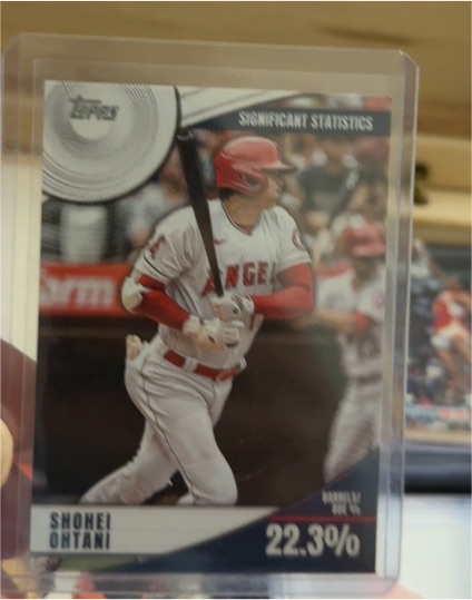 2023 Topps Shohei Ohtani Significant Statistics #SSS-22 — front