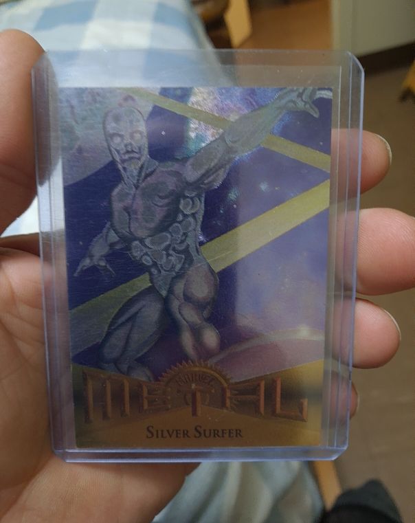 1994 Marvel Masterpieces #1 Silver Surfer — front