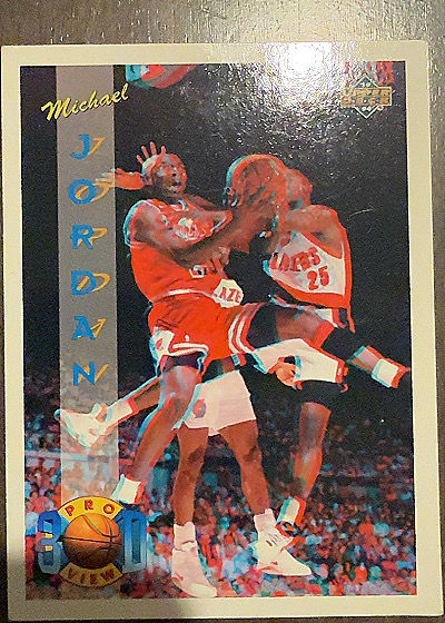 1993 Upper Deck Pro Views #301 Michael Jordan — front