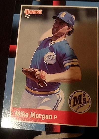1983 Donruss #83 Mike Morgan — front