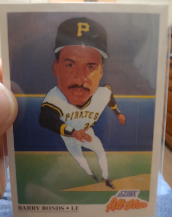 1991 Score Austin #Barry Bonds — front