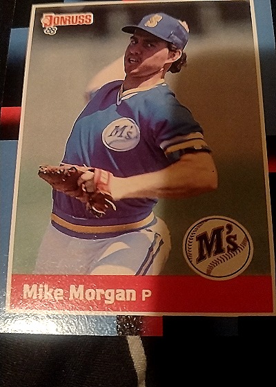 1985 Donruss #83 Mike Morgan — front