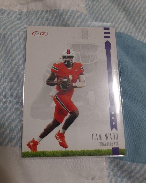 2021 SAGE #21 Cam Ward — front