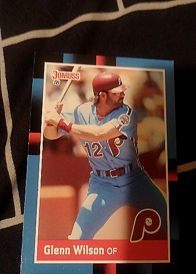 1985 Donruss #262 Glenn Wilson — front