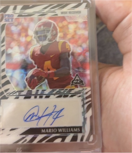 1991 Pro Set A22 Mario Williams — front