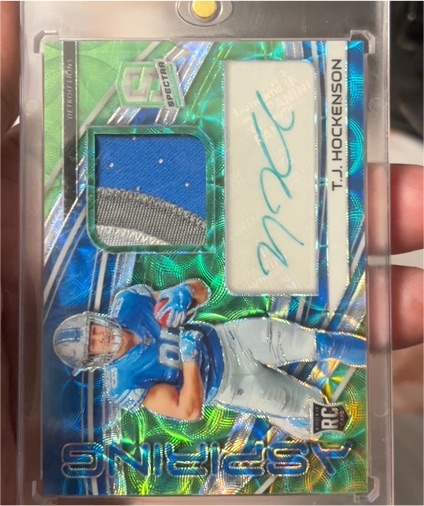 2020 Panini Spectra #9 T.J. Hockenson — front