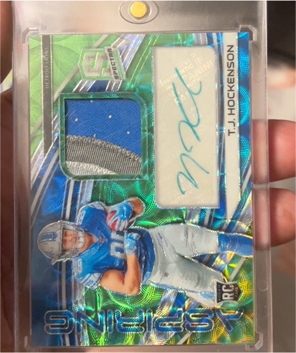 2019 Panini Spectra Aspiring #AS-TJH T.J. Hockenson — front