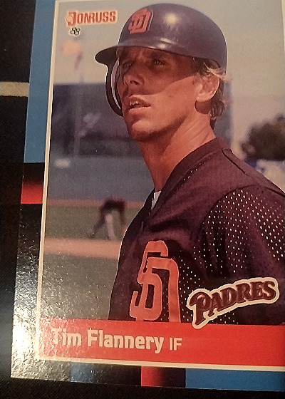 1987 Donruss #328 Timothy Earl Flannery — front