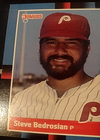 1988 Donruss #8 Steve Bedrosian — front